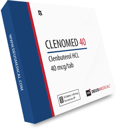 CLENOMED 40 (CLENBUTEROL) | Deus Medical