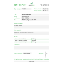 CLENOMED 40 (CLENBUTEROL) | Deus Medical
