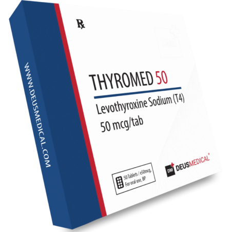 THYROMED 50 (LEVOTHYROXINE SODIUM T4) | Deus Medical