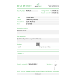 CIAMED 5 (TADALAFIL) - CIALIS | Deus Medical