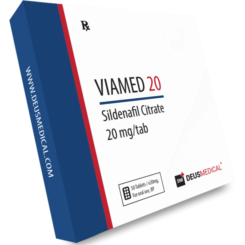 VIAMED 20 (SILDENAFIL CITRATE) - VIAGRA | Deus Medical