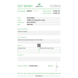 VIAMED 20 (SILDENAFIL CITRATE) - VIAGRA | Deus Medical