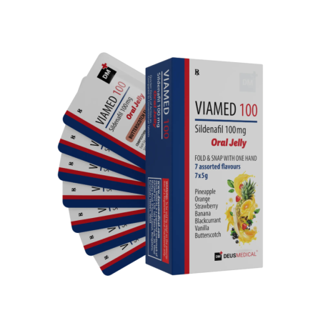 VIAMED 100 (SILDENAFIL CITRATE) - ORAL JELLY | Deus Medical