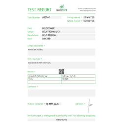 DEUSTROPIN 4/12 HGH 120IU (SOMATROPIN) | Deus Medical