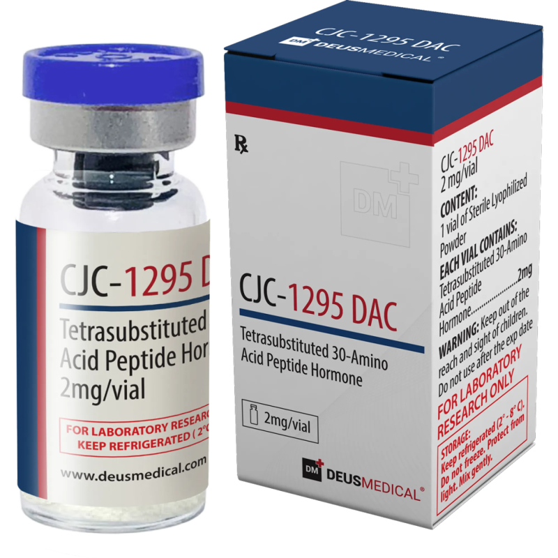 CJC-1295 DAC (TETRASUBSTITUTED 30-AMINO ACID PEPTIDE HORMONE) | Deus Medical