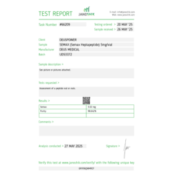 SEMAX (SEMAX HEPTAPEPTIDE) | Deus Medical