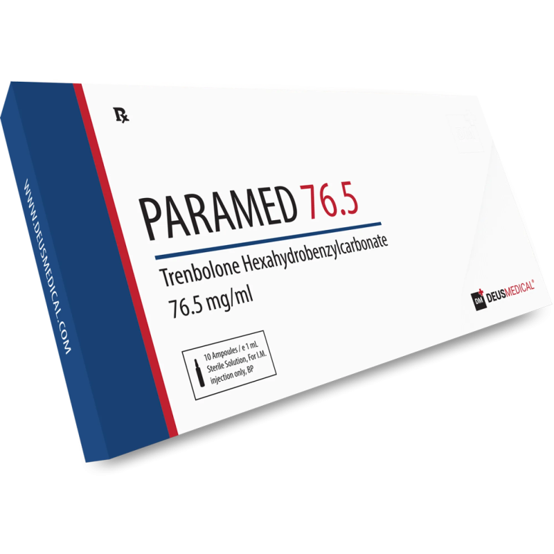 PARAMED 76.5 (TRENBOLONE HEXAHYDROBENZYLCARBONATE) | Deus Medical