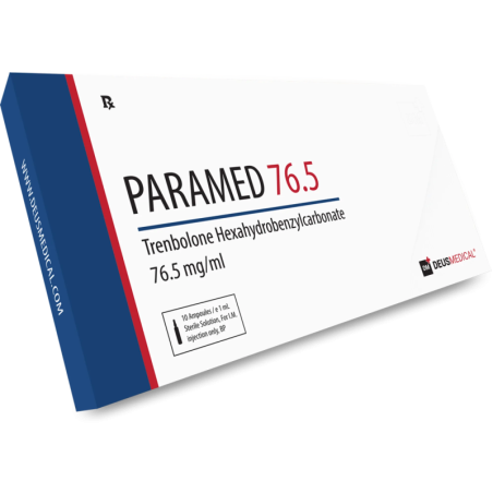 PARAMED 76.5 (TRENBOLONE HEXAHYDROBENZYLCARBONATE) | Deus Medical
