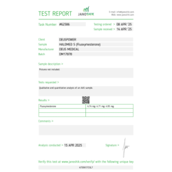 HALOMED 5 (FLUOXYMESTERONE) | Deus Medical