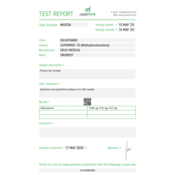 SUPERMED 10 (METHYLDROSTANOLONE) | Deus Medical